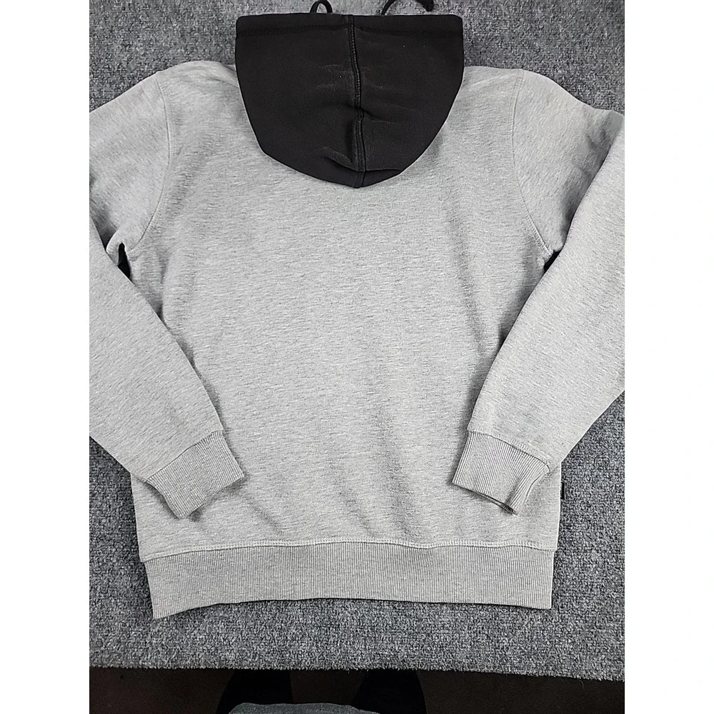 Primitive Skateboarding Gray Black Hoodie Small Streetwear Skate Logo Pullover S